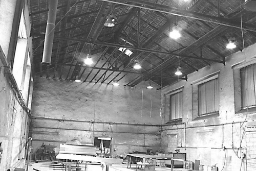 intérieur bains douches